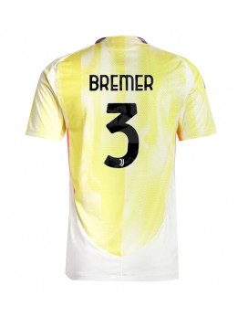 Juventus Gleison Bremer #3 Gostujuci Dres 2024-25 Kratak Rukavima